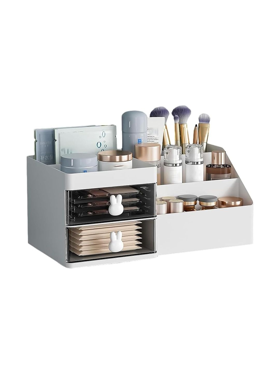 Galley way White Set of 1 Water Resistant Makeup Organiser Organisers-picture-11