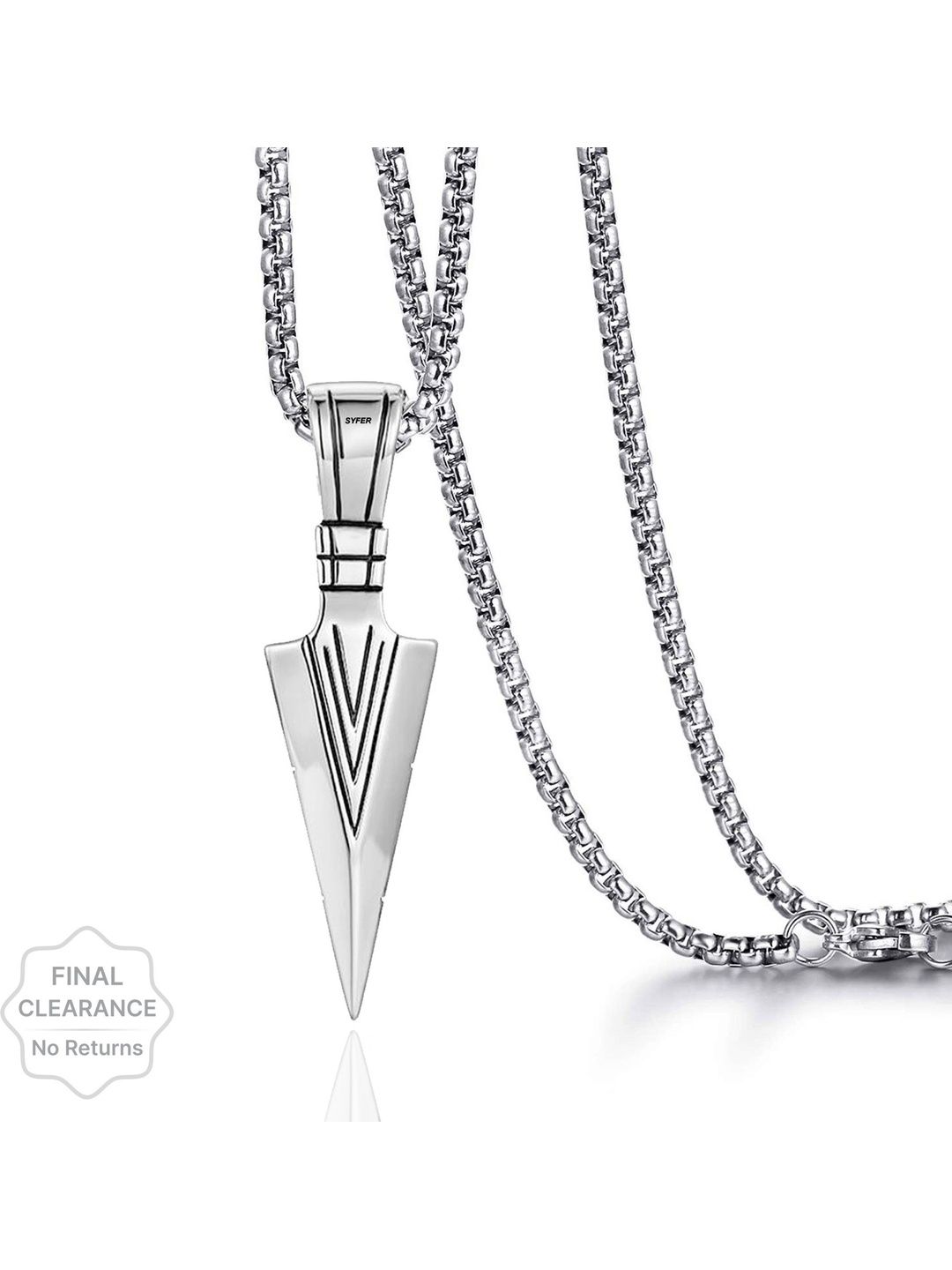 PASU FASHION Silver-Plated Pendant-picture-14