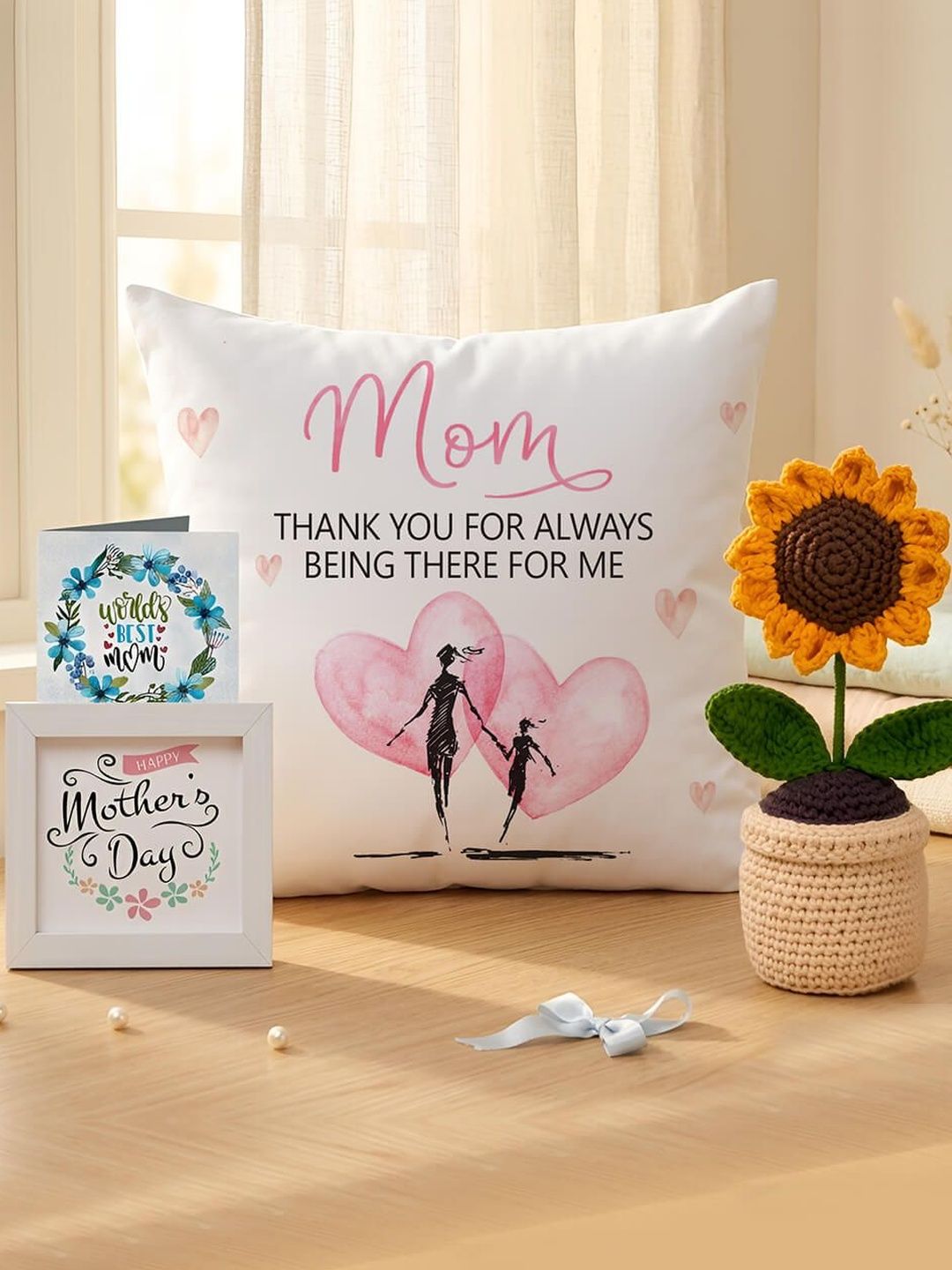 TIED RIBBONS 4 Pieces Mother's Day Festival Decor Sets-picture-34