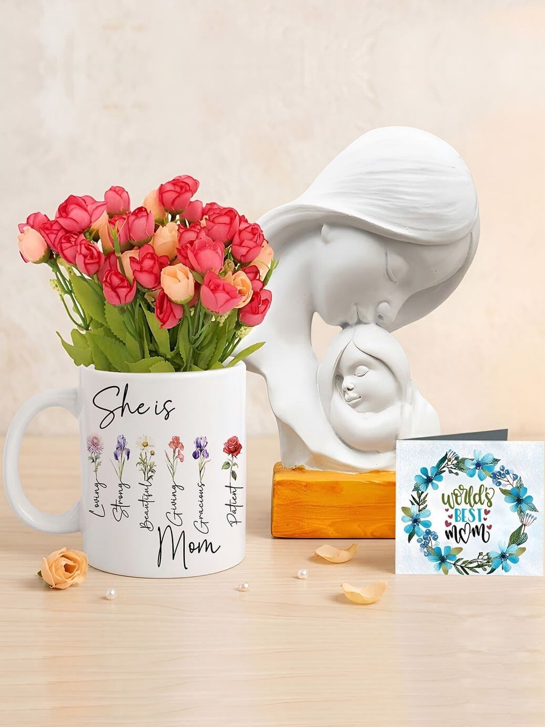 TIED RIBBONS 4 Pieces Mother's Day Festival Decor Sets-picture-11