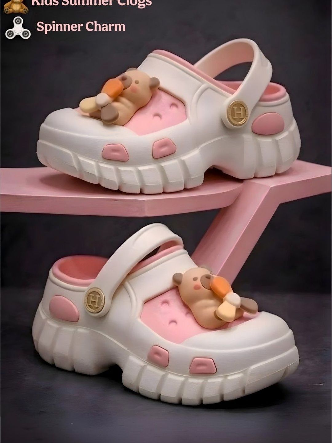 HOOH Now Comfort in Fashion Unisex Kids Clogs Sandals-picture-25