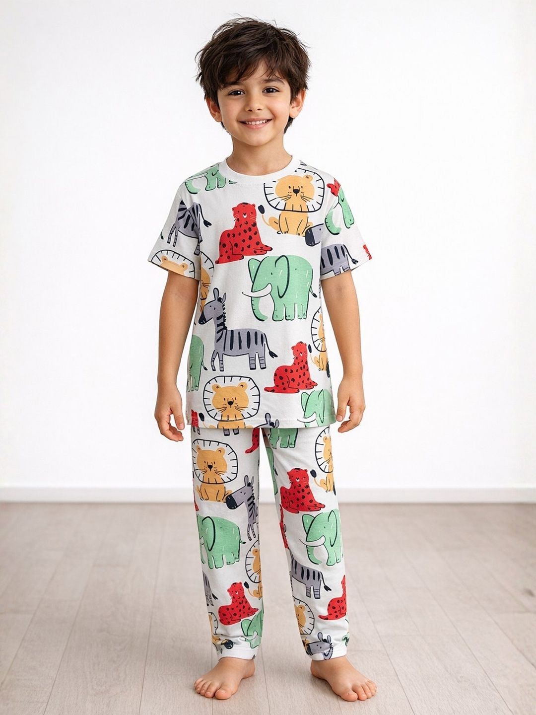 Anthrilo Boys Printed Night suit-picture-18