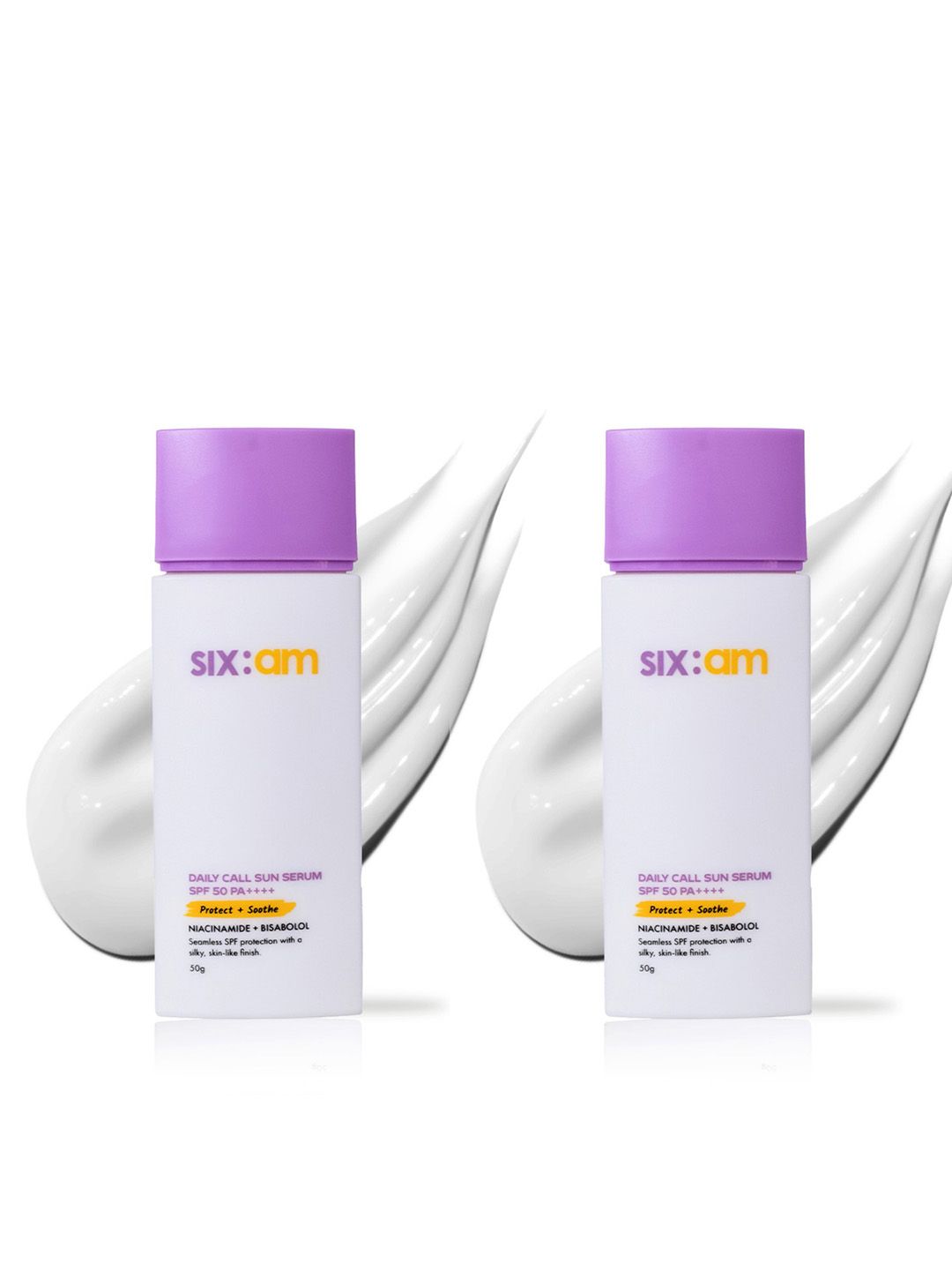 sixam glow Set of 2 Daily Call Sun Serum SPF 50 PA++++ - 50 g each-image-47