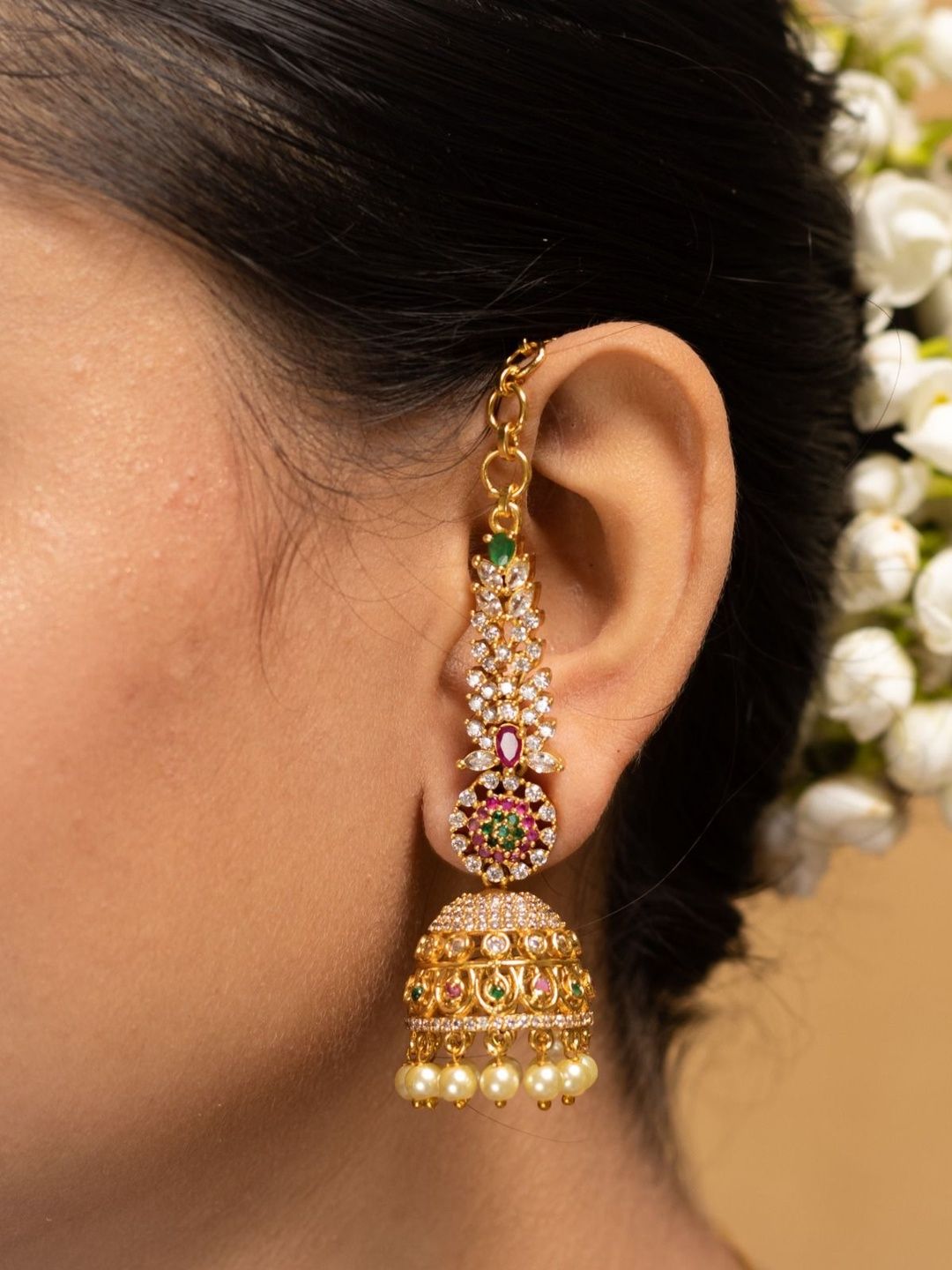Vedh Jewels Jhumkas Earrings-picture-21