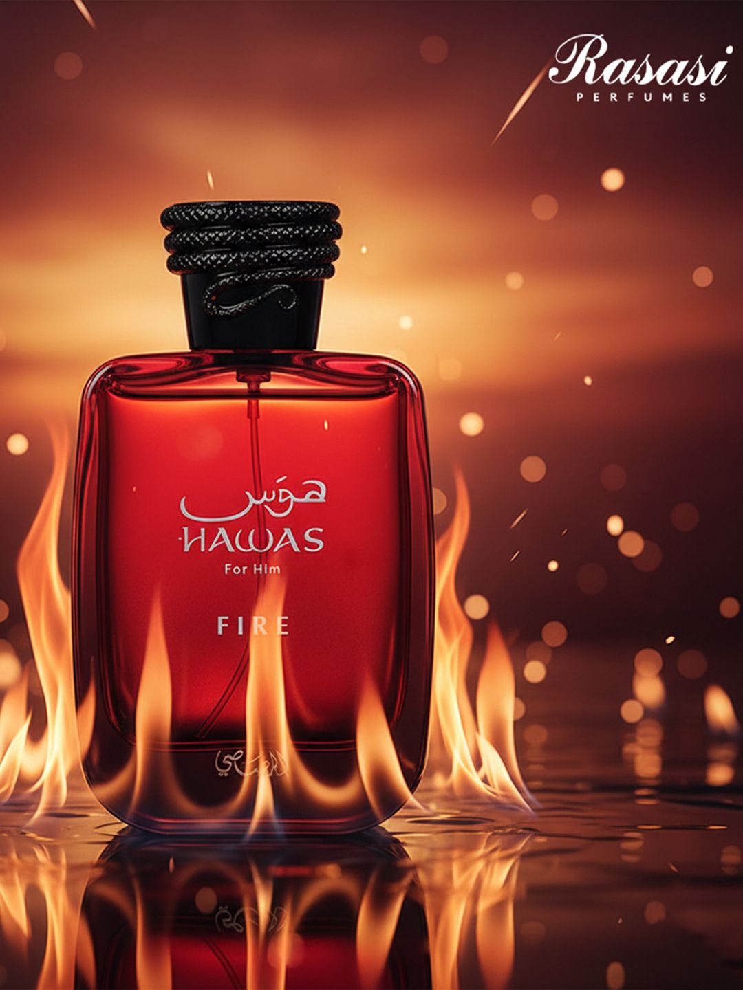 Rasasi Men Hawas Fire Long Lasting Eau de Parfum - 100 ml-picture-4
