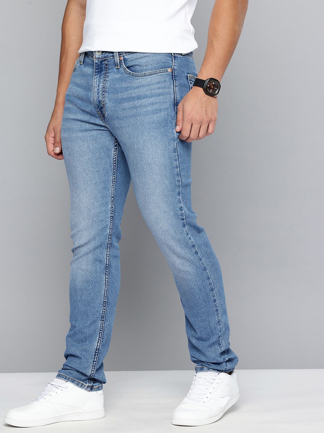 Levis Men 511 Slim Fit Heavy Fade Stretchable Jeans-picture-22