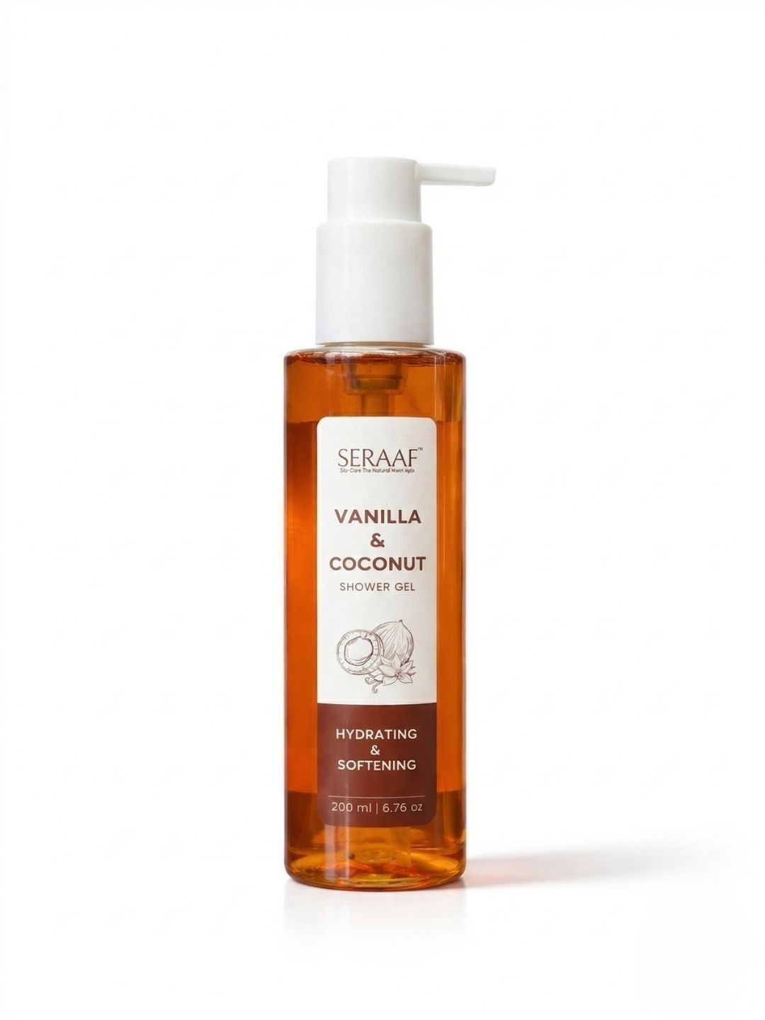 SERAAF Vanilla & Coconut Shower Gel - 200 ml-picture-4