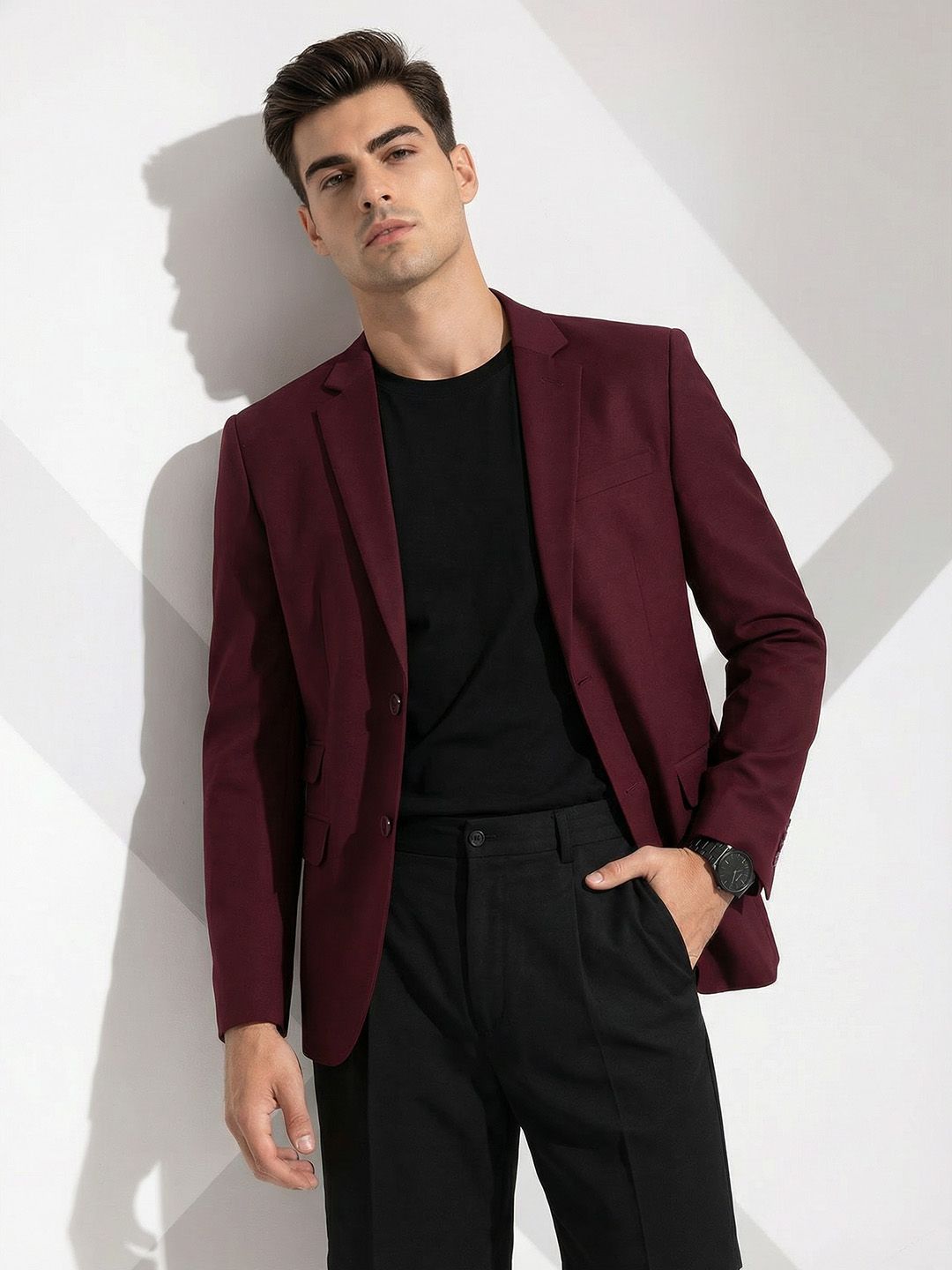 INVICTUS Single-Breasted Smart Casual Blazer-picture-30