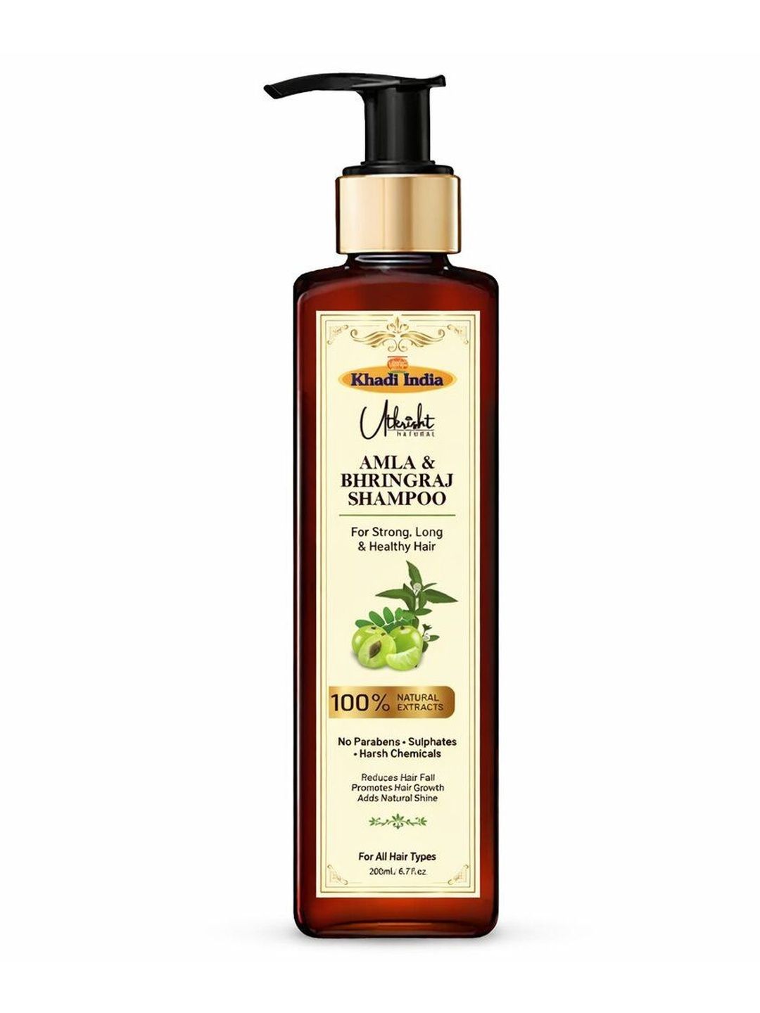 Utkrisht Amla -Bhringraj Premium Shampoo - 200 ml-image-17