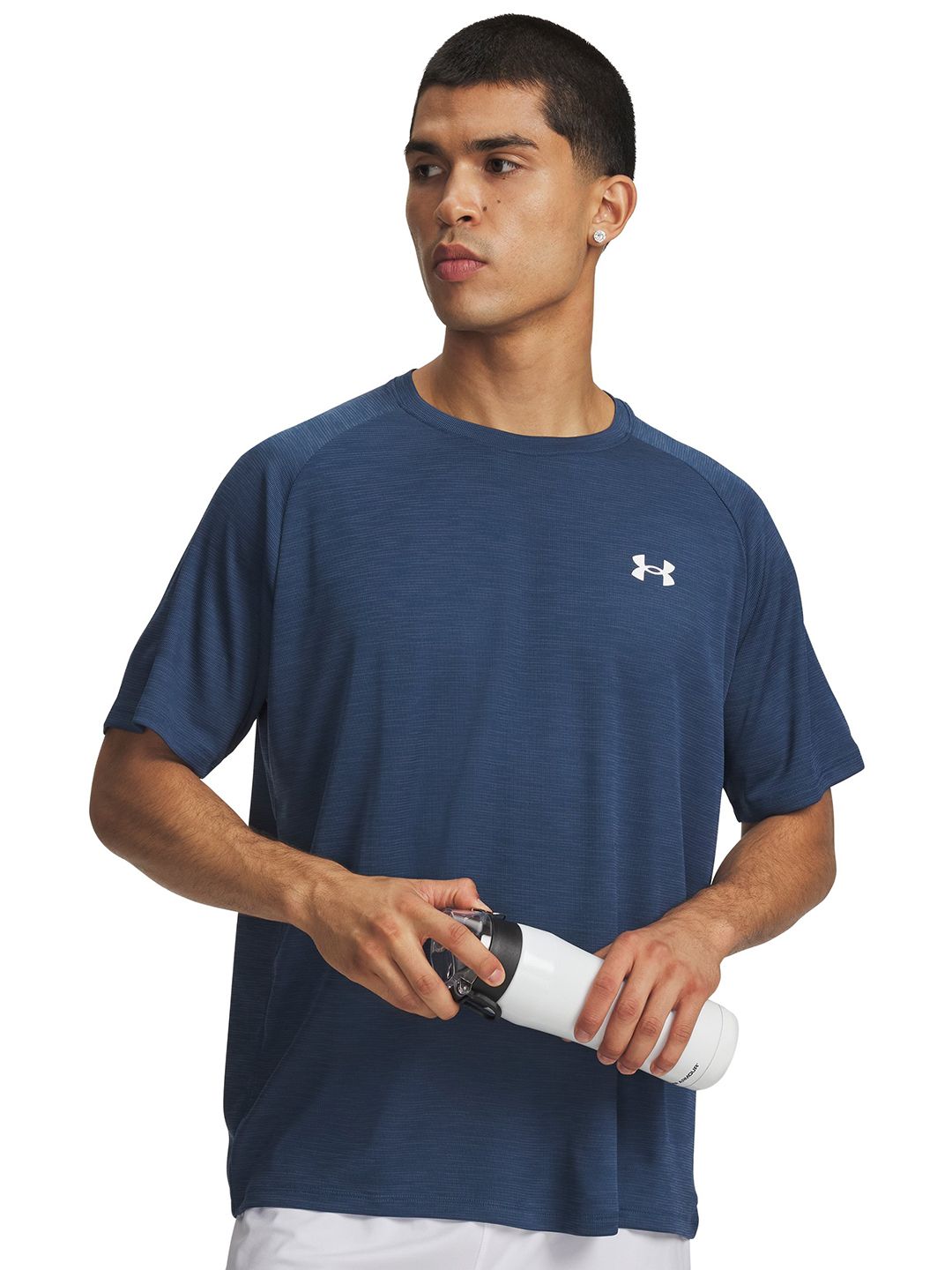 UNDER ARMOUR Self Design Relaxed Fit T-shirt-picture-18
