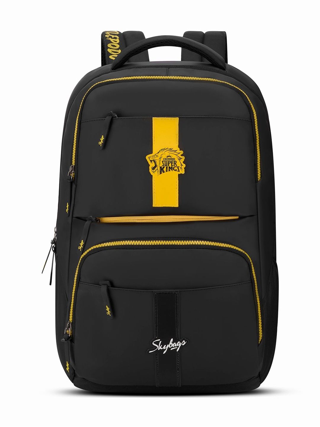 Skybags Unisex Thala Black 16.5" Compatible Laptop Backpack with USB Port, Rain Cover -24L-picture-37