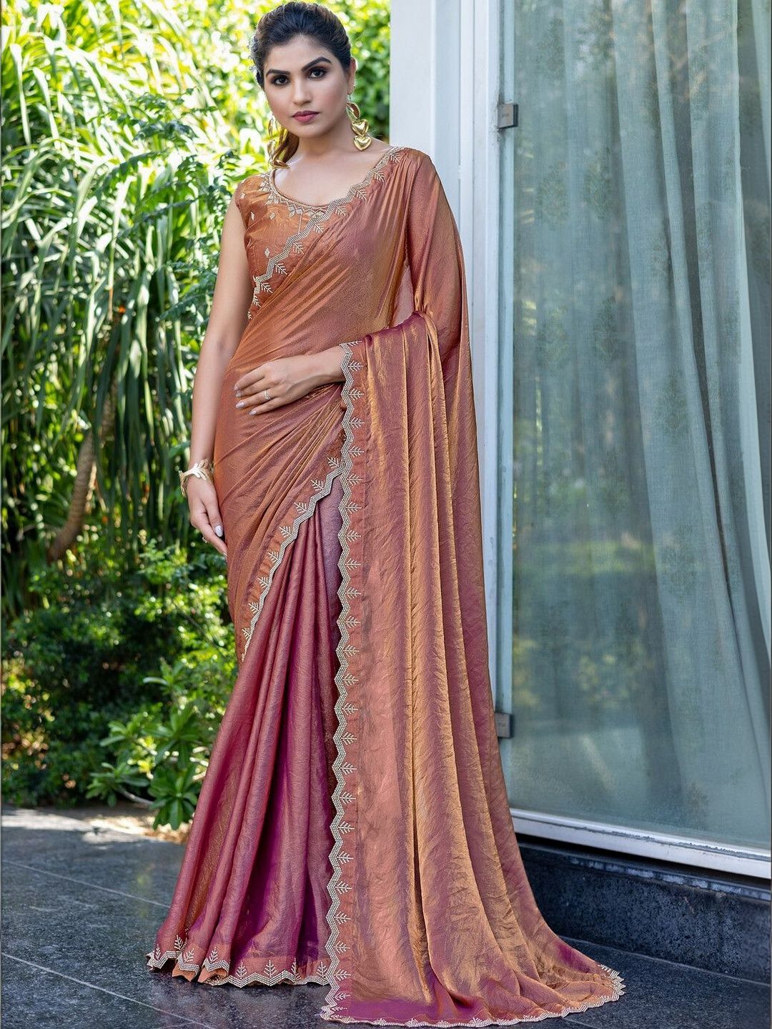 manokamna Satin Saree-image-12