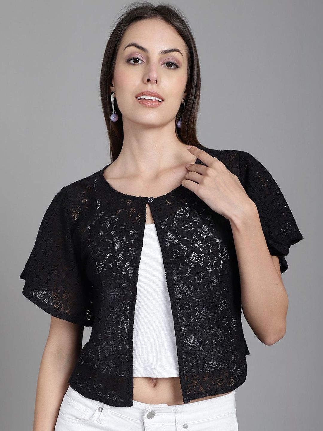 MORDEN MUSE Women Sheer Shrug-picture-51