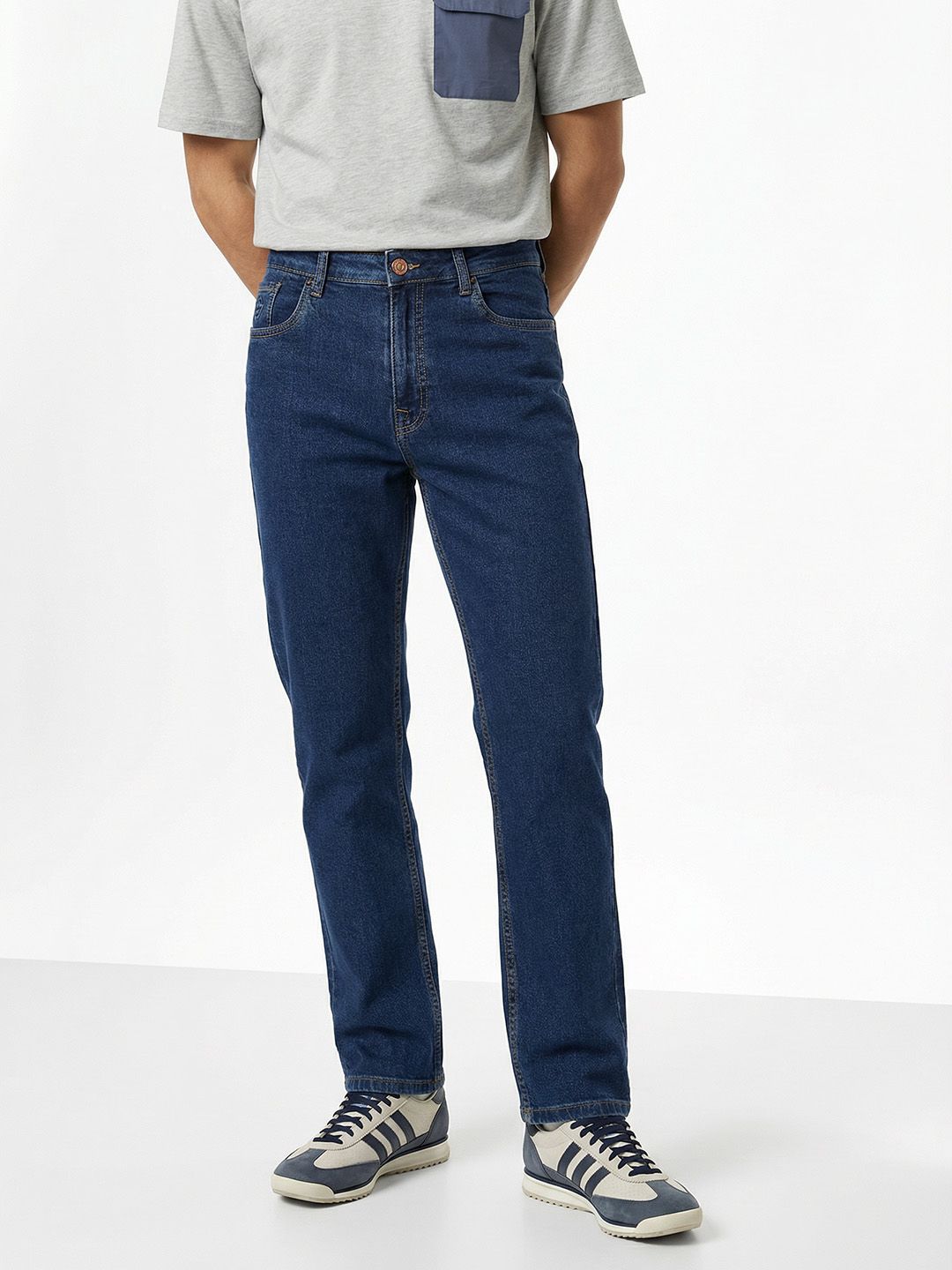 Aeropostale Men Straight Fit Mid-Rise Light Fade Cotton Jeans-picture-42