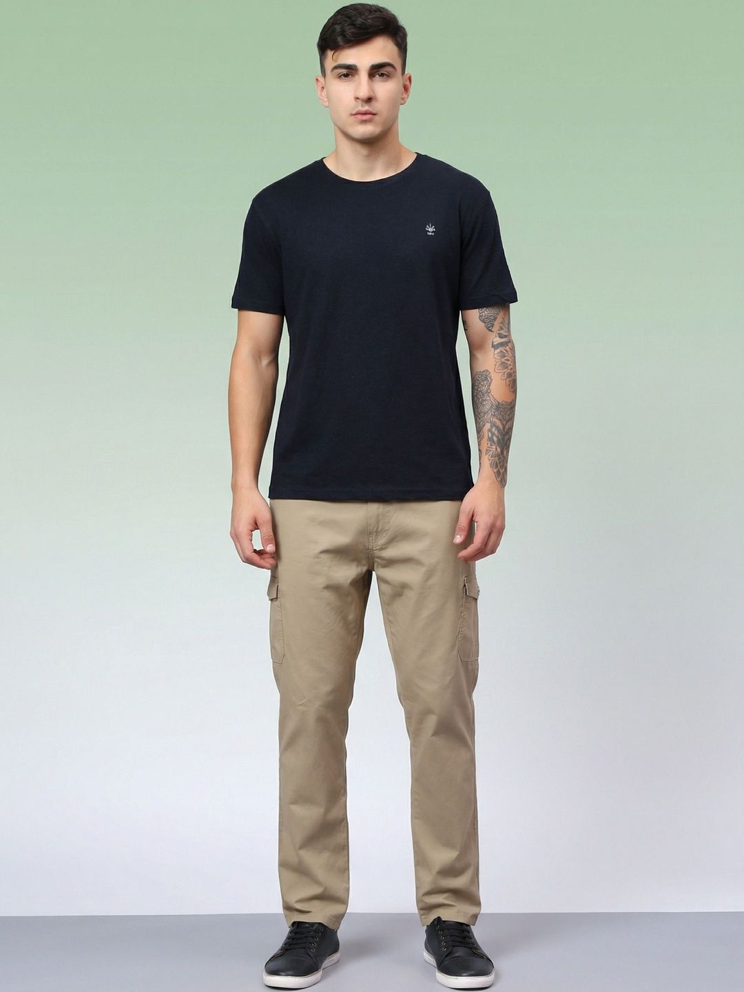 Roadster Cotton Cargos Trousers-picture-16