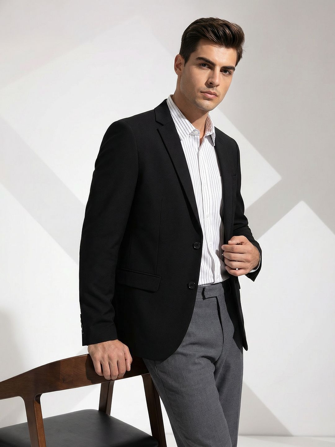 INVICTUS Single-Breasted Formal Blazer-picture-20