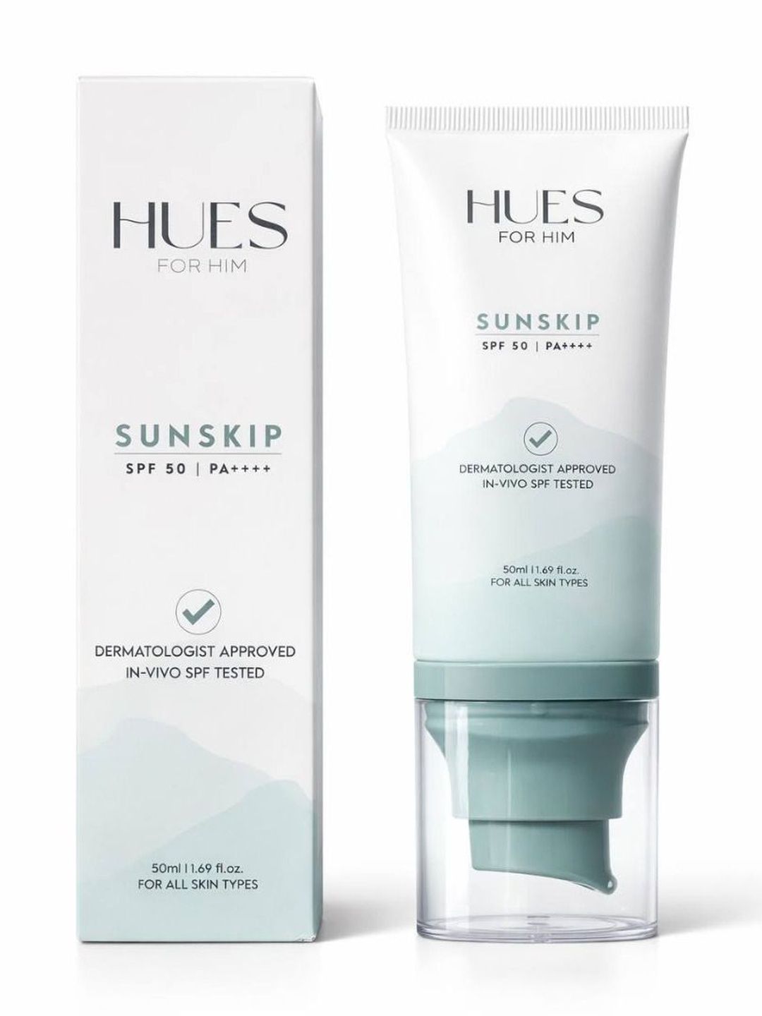 HUES FOR HIM Sun Skip Sunscreen SPF50- 50 ml-image-4
