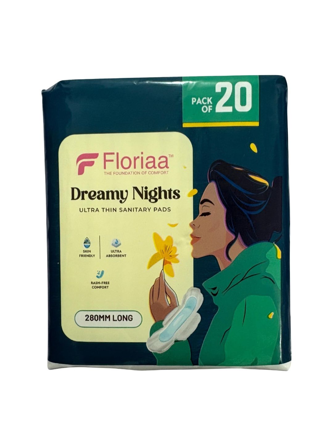 Floriaa Ultra Absorbent XL Sanitary Napkins - 20 Pads-image-46