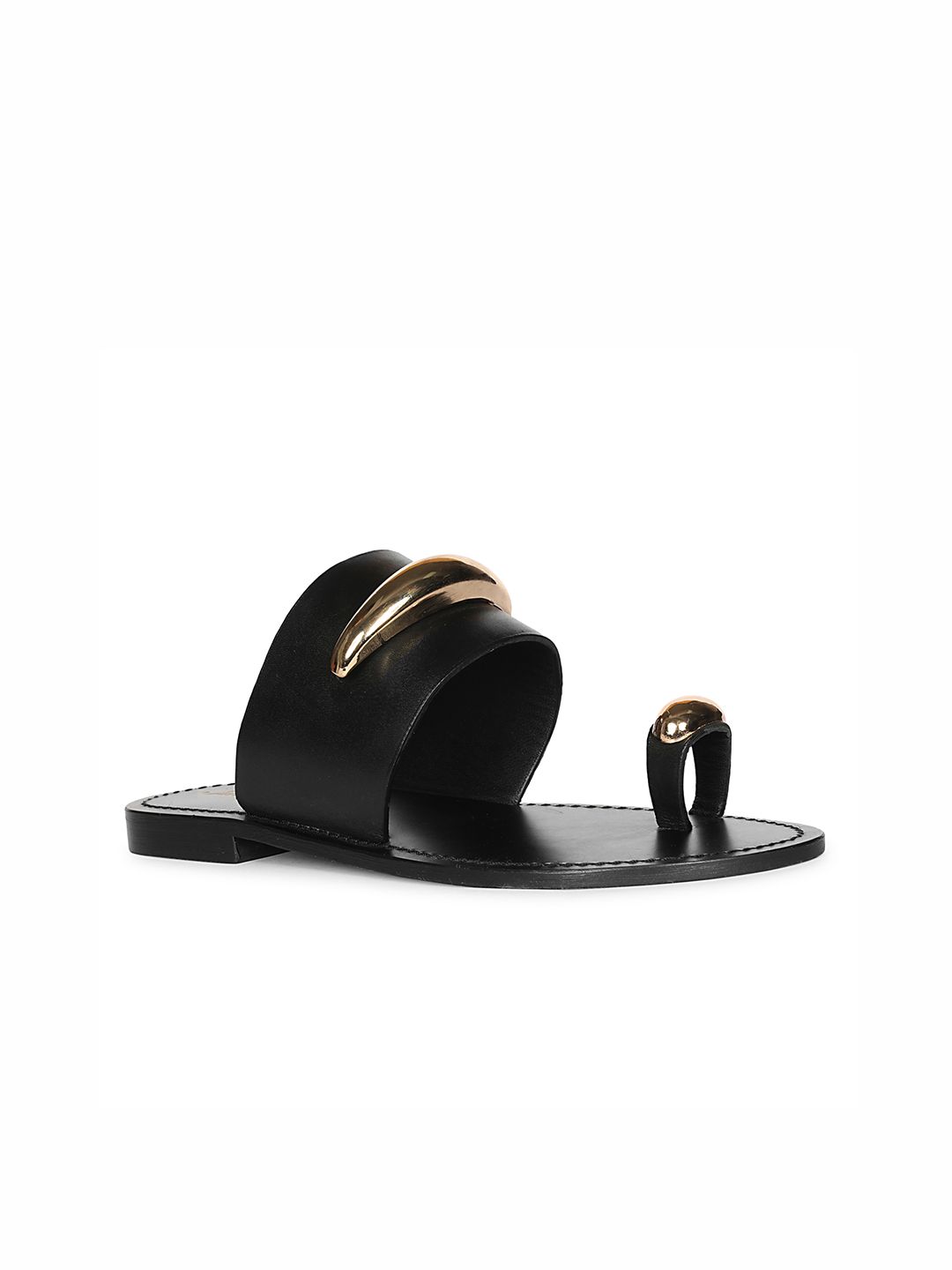 Saint G Women Open Toe Flats with Buckles-picture-41