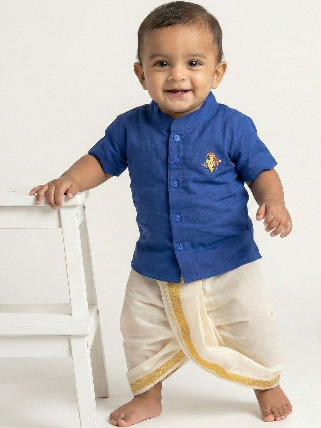 Ramraj Boys Shirt with Dhoti Pants-picture-16