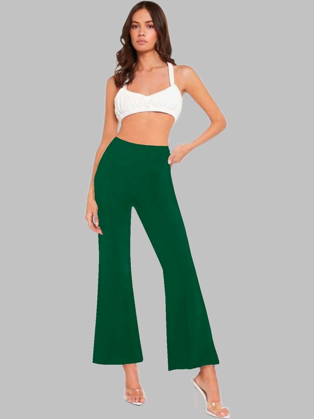 Navyankaa Women Straight Fit High-Rise Trousers-picture-30