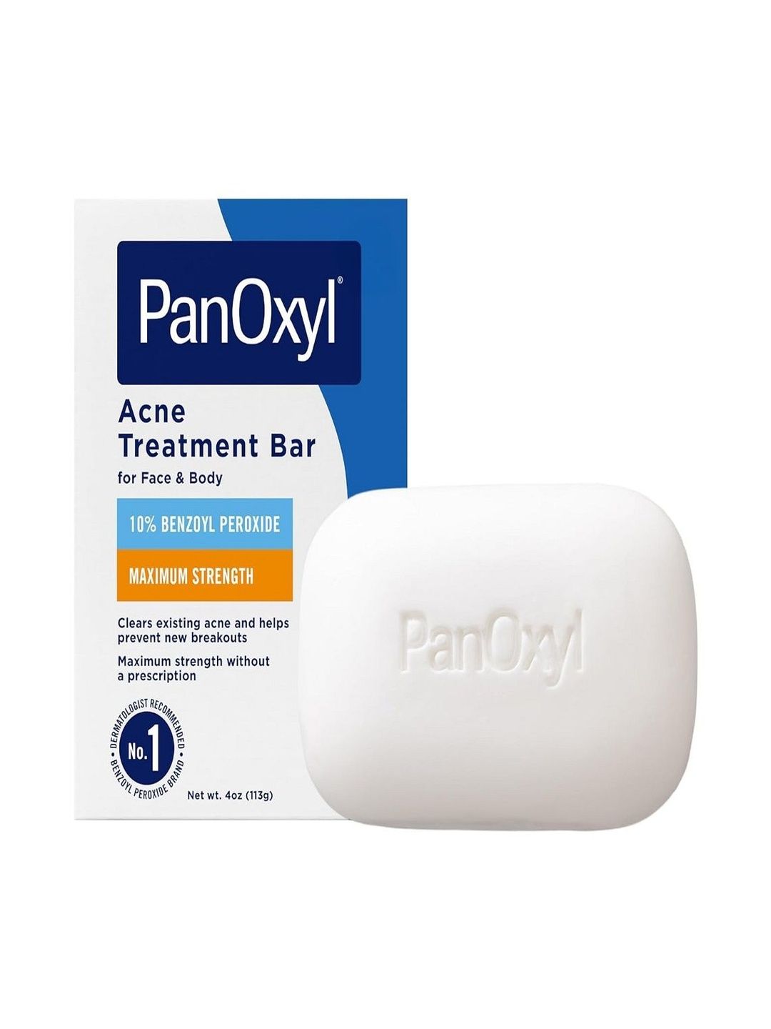 Panoxyl Acne Treatment Bar For Face & Body - 113 g-image-1