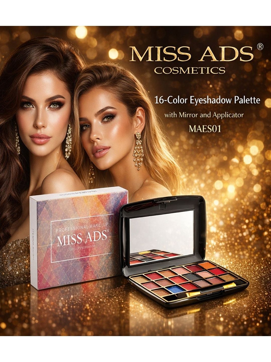 MISS ADS Long Wear Makeup Kit- Shade- MAES01-picture-49