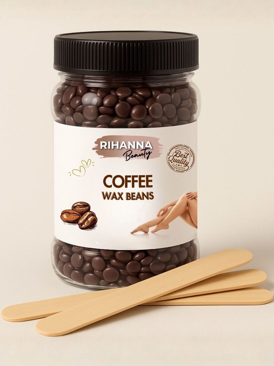 RIHANNA BEAUTY Coffee Hair Removal Wax Beans - 150 g-image-47