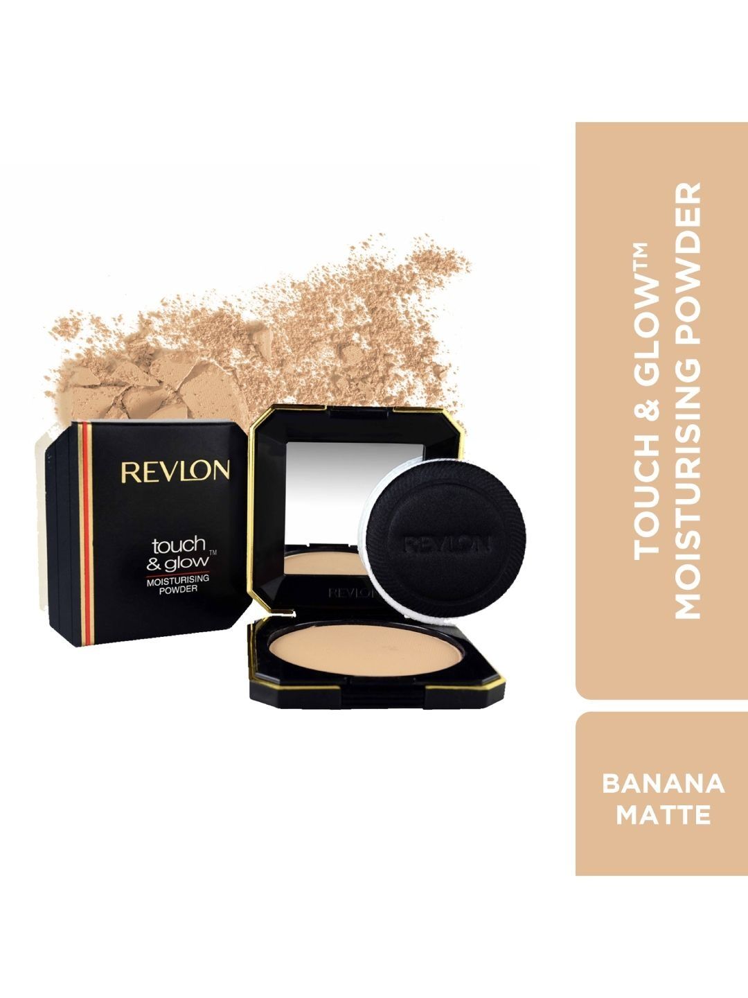 Revlon Touch & Glow Moisturising Powder - 12 g - Banana Matte-picture-26