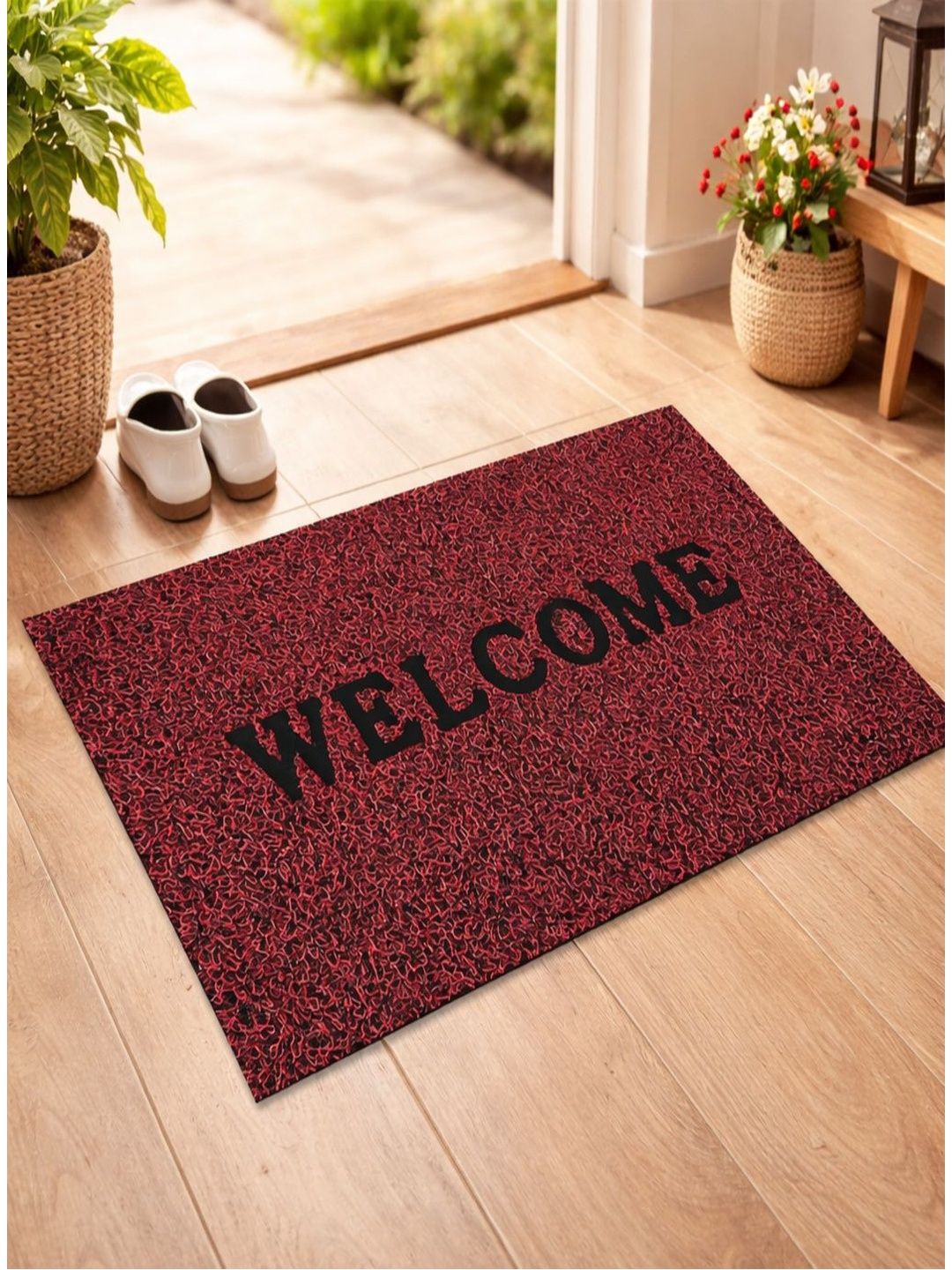 vstucart Red Anti-Skid Retacngular Doormats-picture-24