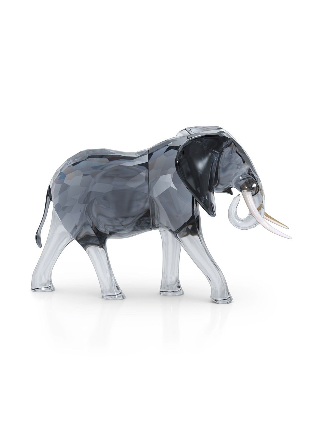 SWAROVSKI Grey Elegance Of Africa: Elephant Bull Showpiece-picture-14