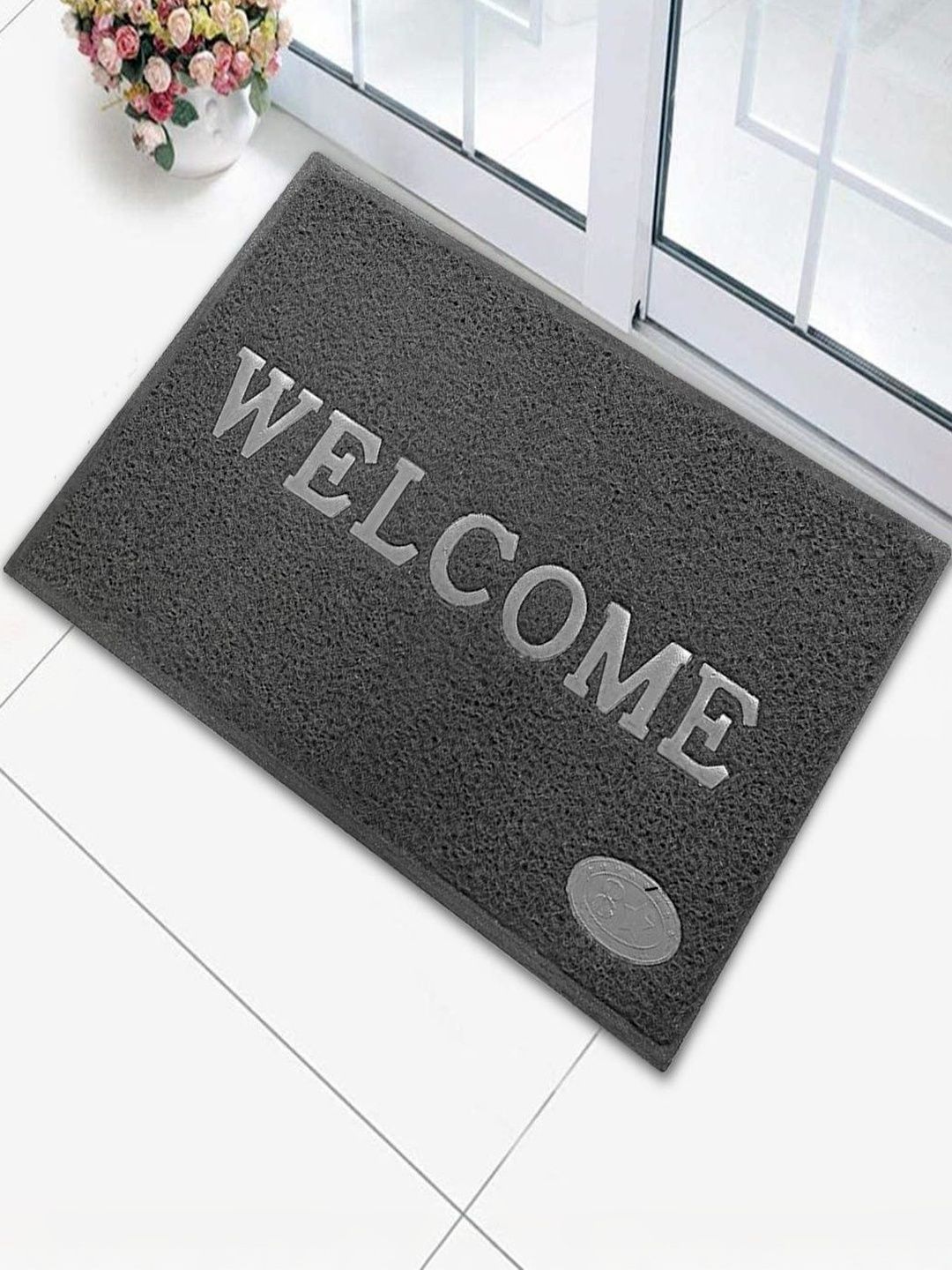 vstucart Grey Textured Anti-Skid Doormats-image-31