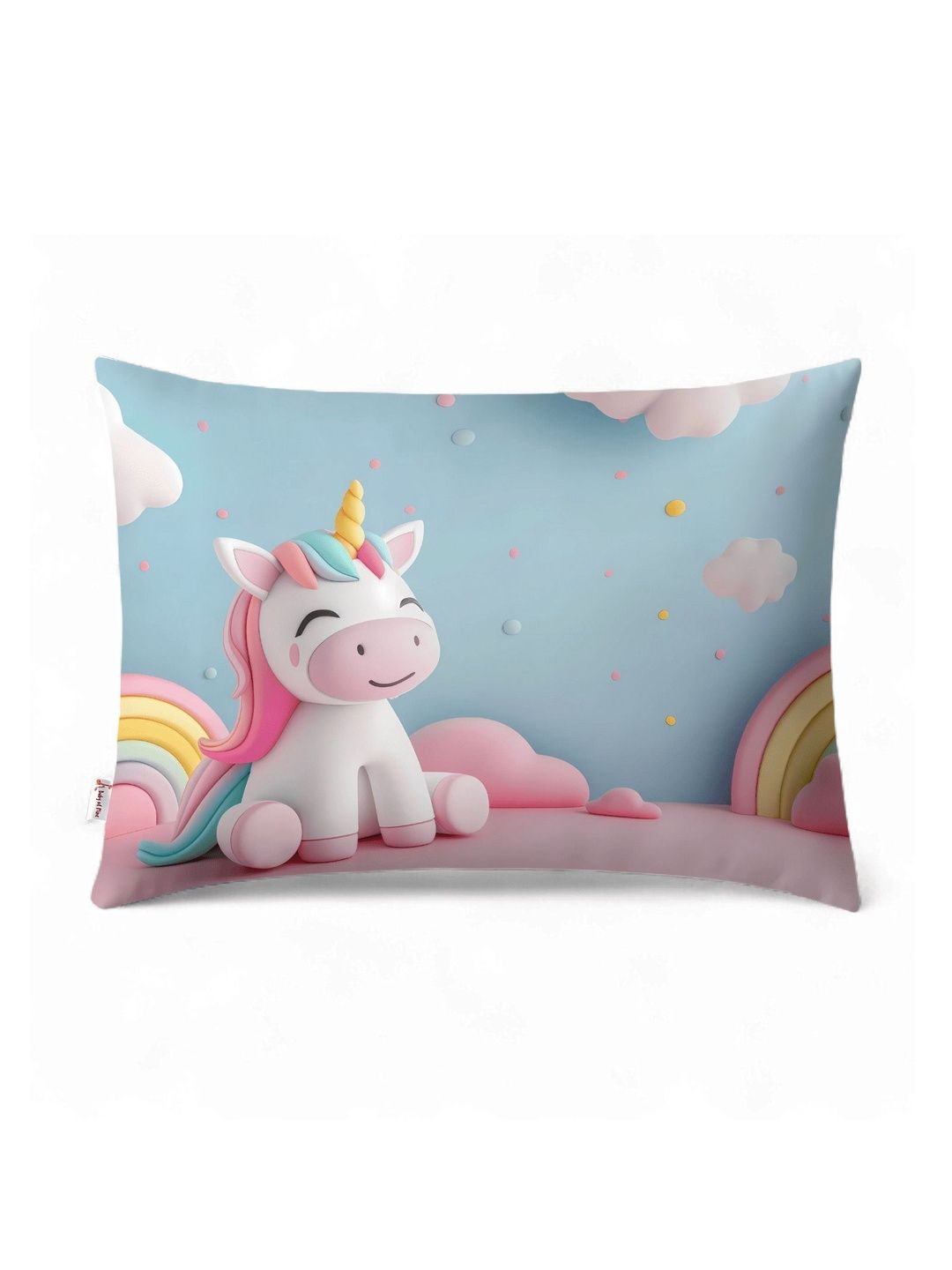 Baby Of Mine Pink Fibre Filled Cotton Ultra Soft Baby Pillow-picture-44