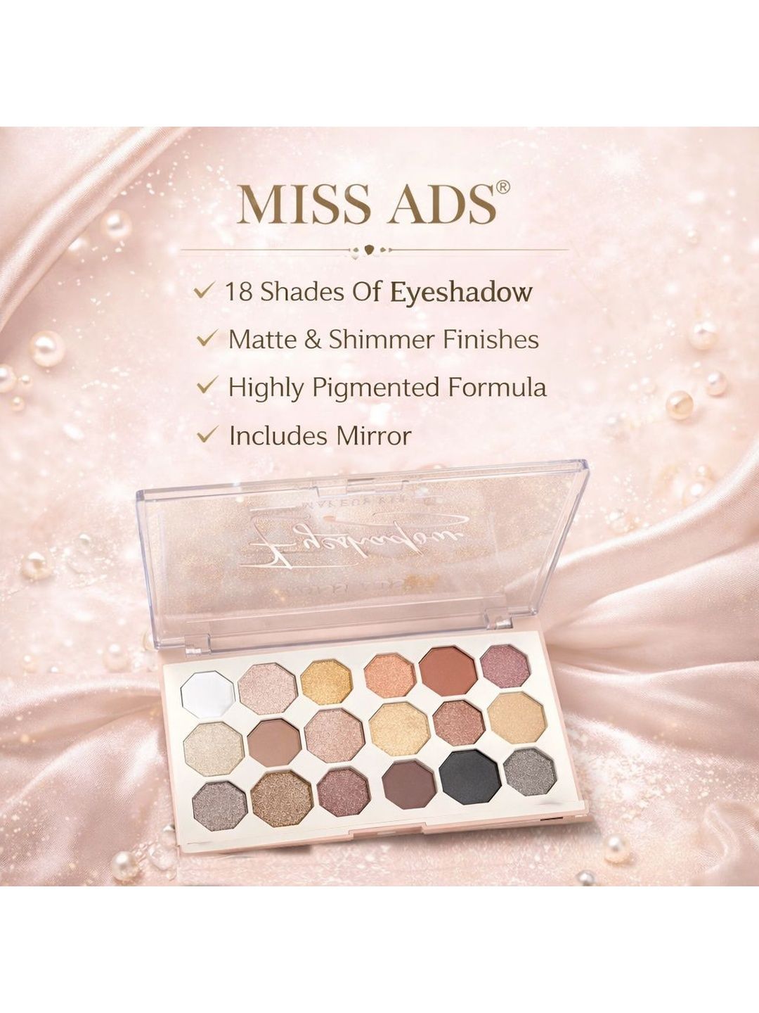 MISS ADS Long Wear Makeup Kit- Shade- MAES060-picture-32