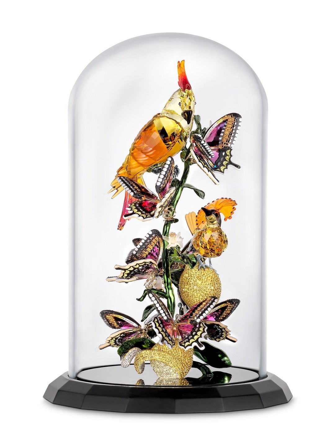 SWAROVSKI Yellow Textured Showpiece-image-40