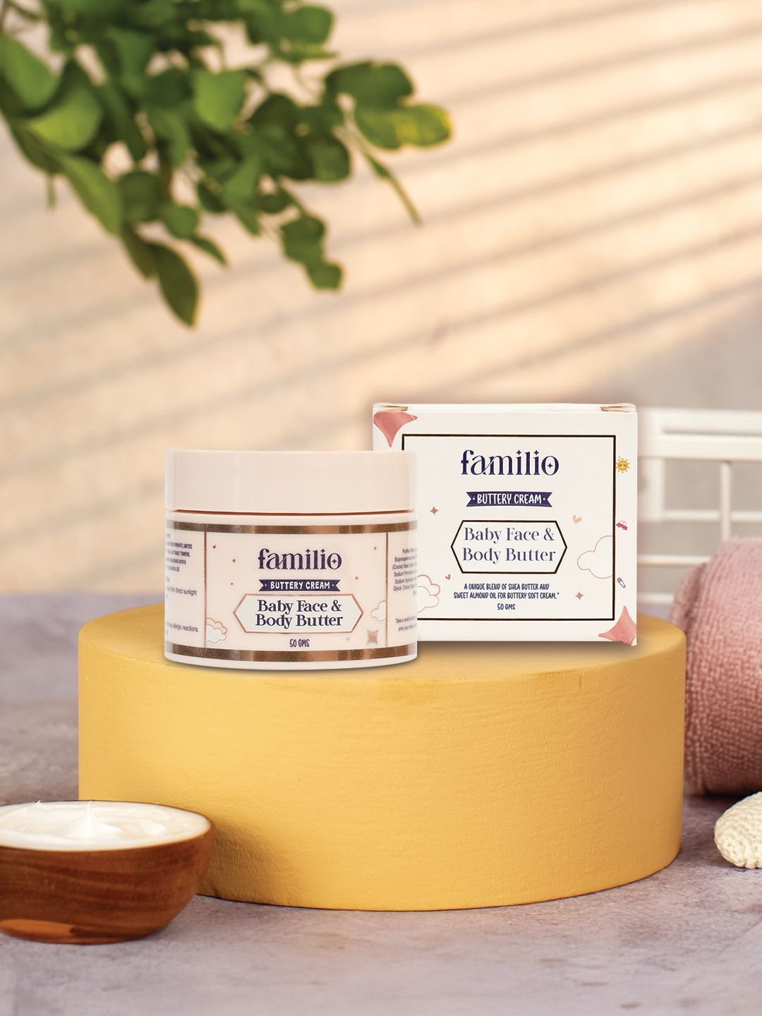 Familio Butter With Shea Butter Baby Face & Body Cream - 50 g-picture-3