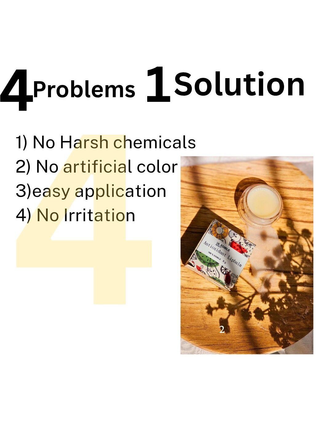 HL EDIBLE BEAUTY Antioxidant Lip Balm With Coconut Oil - 8 g-picture-10