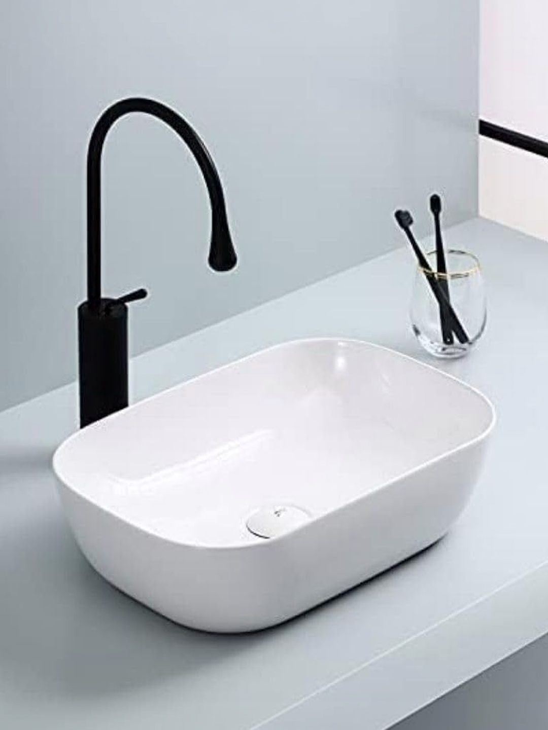 ADANO White Ceramic Bathroom Accessories-picture-20