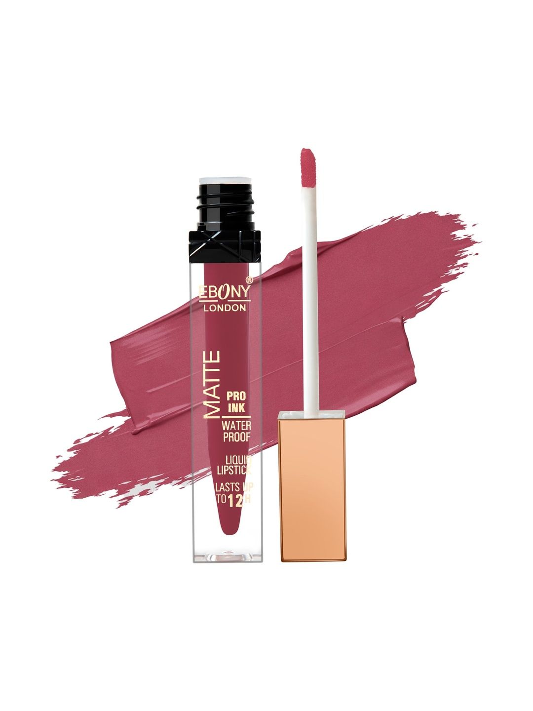 EBONY LONDON Matte Pro Ink Waterproof Matte Liquid Lipstick - 5 ml - Shade-24-picture-41