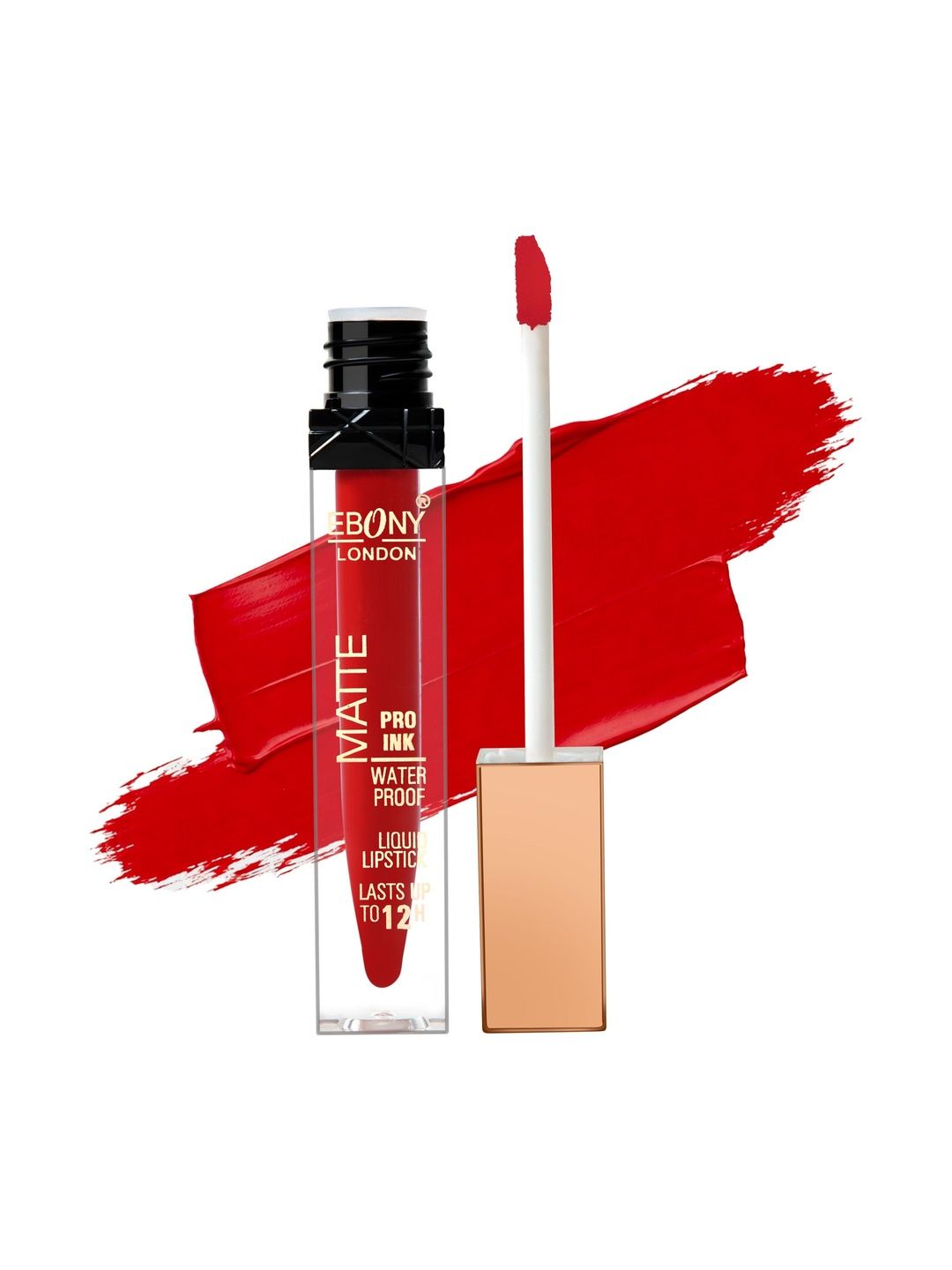 EBONY LONDON Matte Pro Ink Waterproof Matte Liquid Lipstick - 5 ml - Shade-01-image-15
