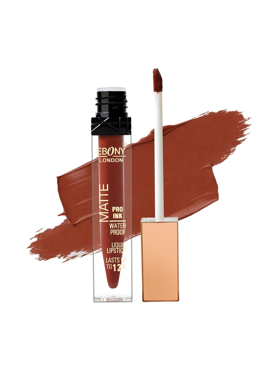 EBONY LONDON Matte Pro Ink Waterproof Matte Liquid Lipstick - 5 ml - Shade-03-picture-49