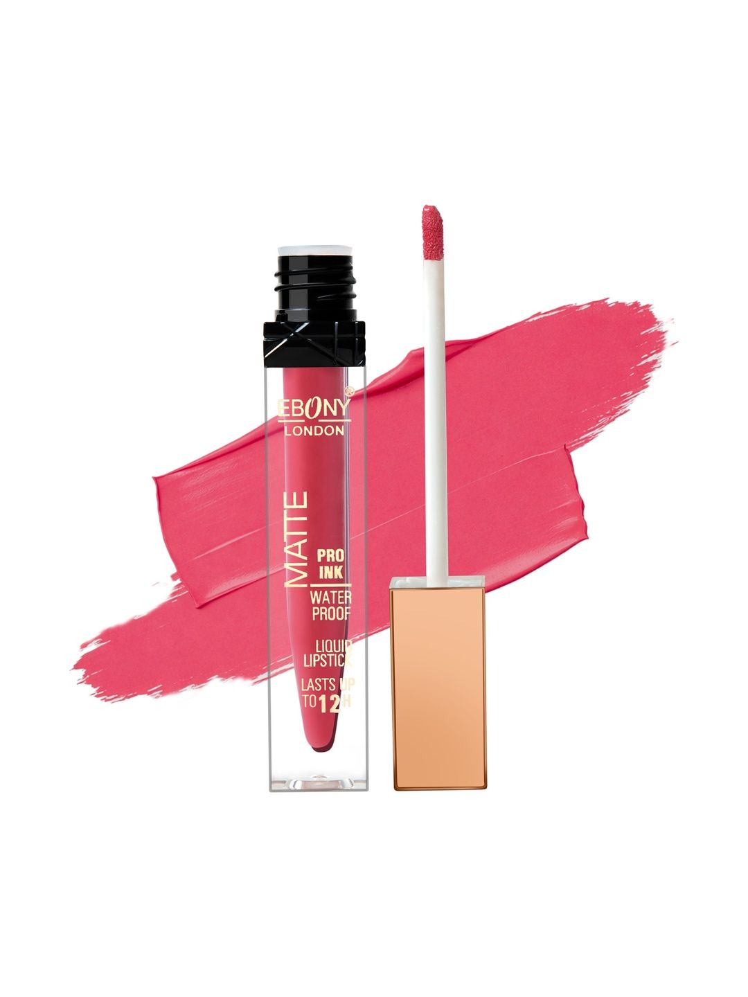 EBONY LONDON Matte Pro Ink Waterproof Matte Liquid Lipstick - 5 ml - Shade-23-picture-19