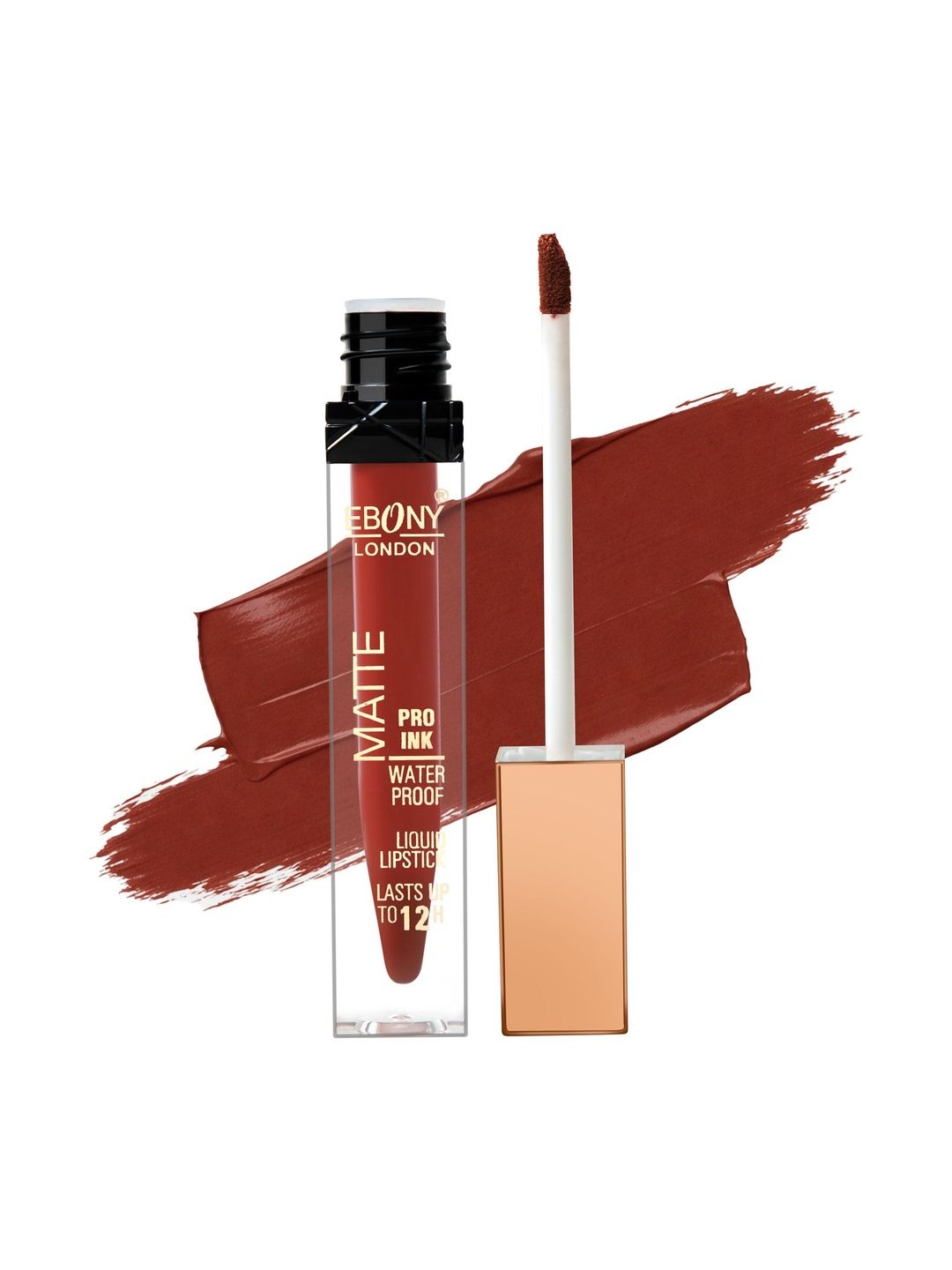 EBONY LONDON Matte Pro Ink Waterproof Matte Liquid Lipstick - 5 ml - Shade-07-picture-17