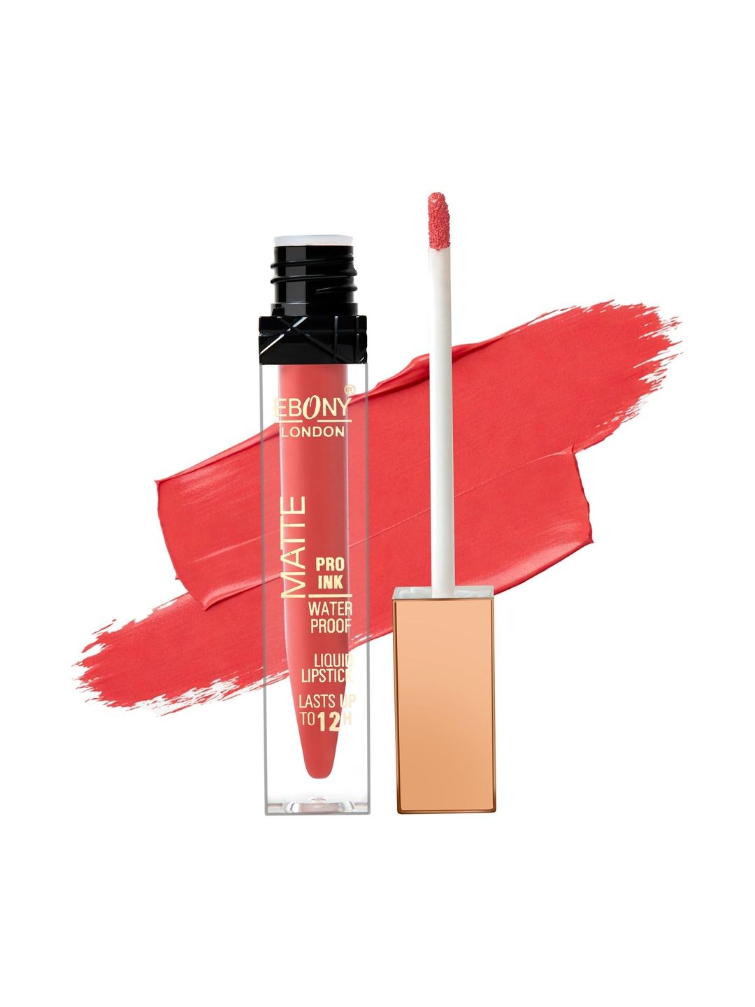 EBONY LONDON Matte Pro Ink Waterproof Matte Liquid Lipstick - 5 ml - Shade-16-picture-14
