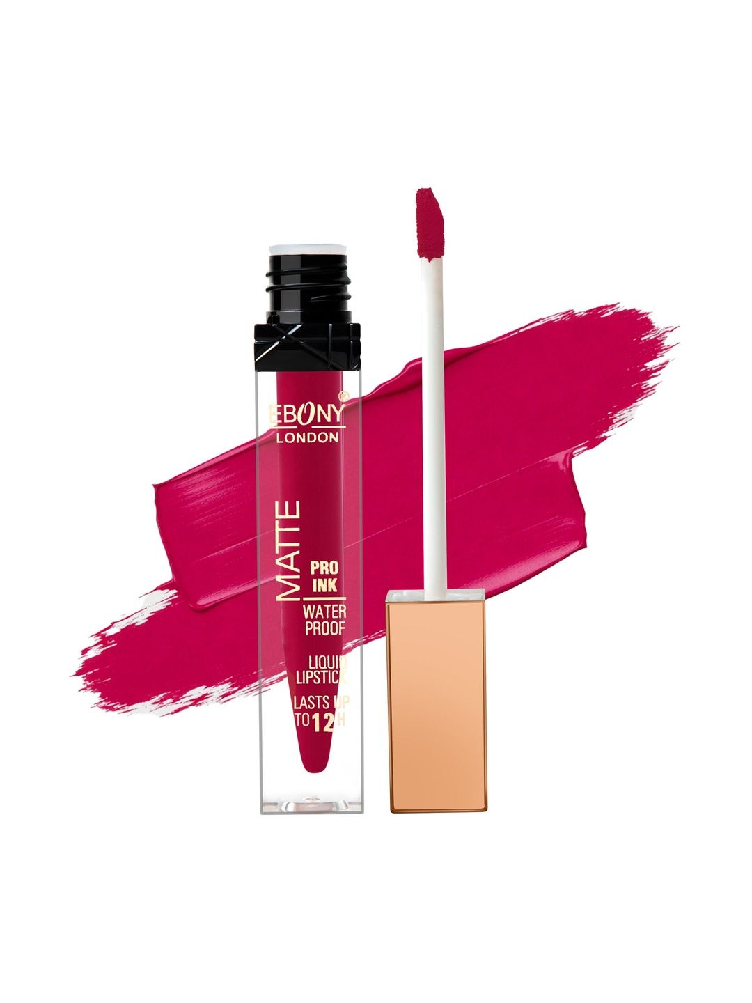 EBONY LONDON Matte Pro Ink Waterproof Matte Liquid Lipstick - 5 ml - Shade-09-picture-10