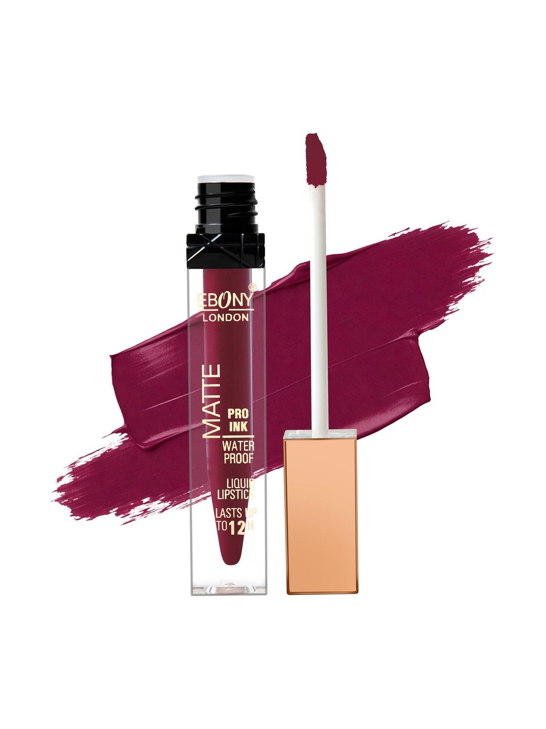 EBONY LONDON Matte Pro Ink Waterproof Matte Liquid Lipstick - 5 ml - Shade-08-picture-13