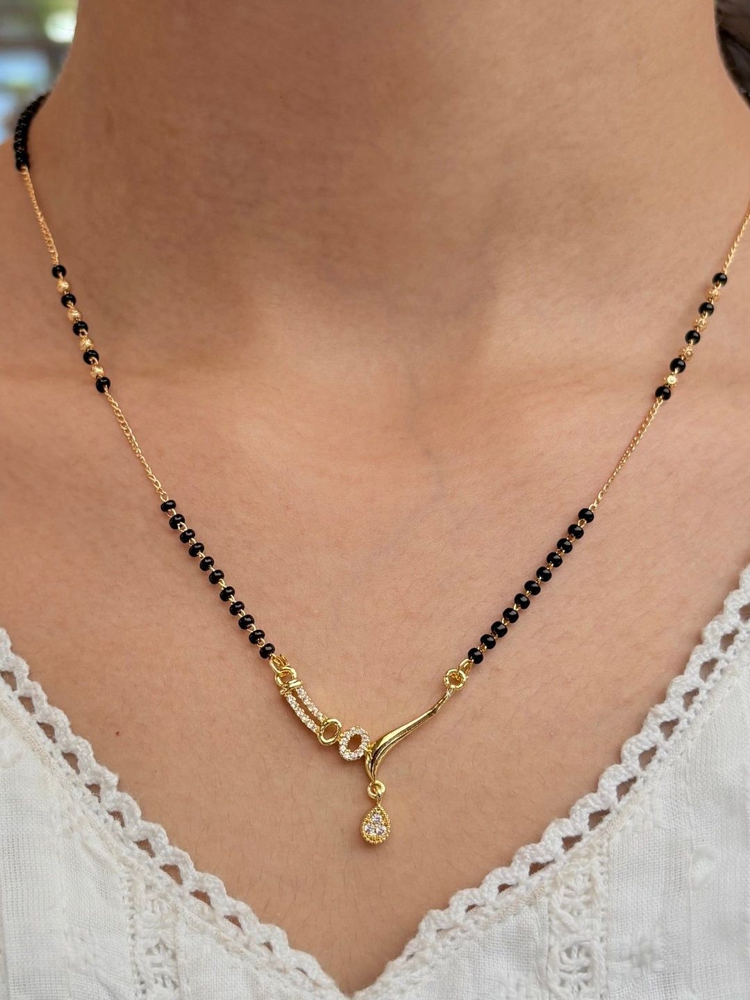 Zeraki Jewels Gold-Plated Mangalsutra-picture-45