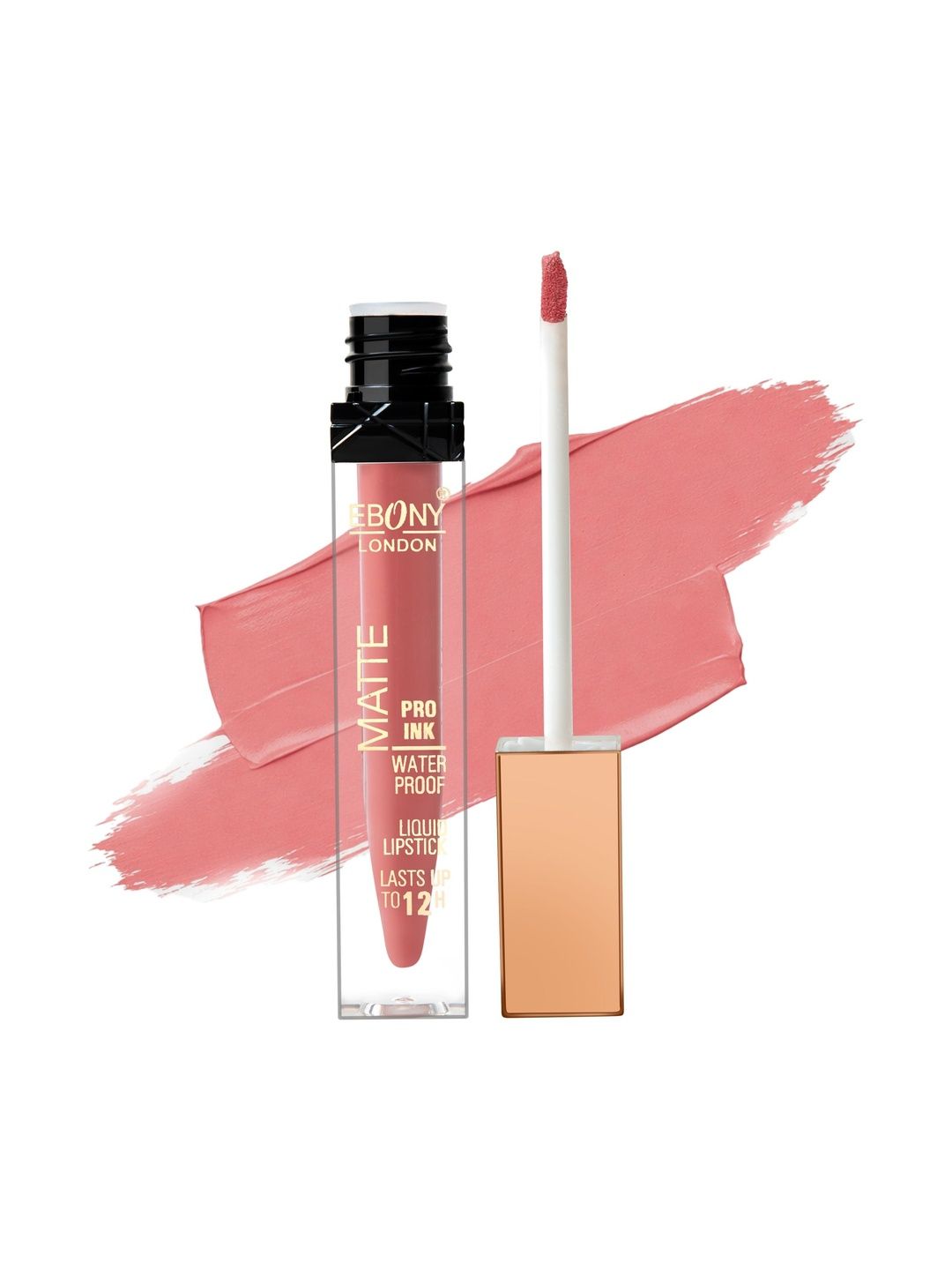 EBONY LONDON Matte Pro Ink Waterproof Matte Liquid Lipstick - 5 ml - Shade-19-picture-25