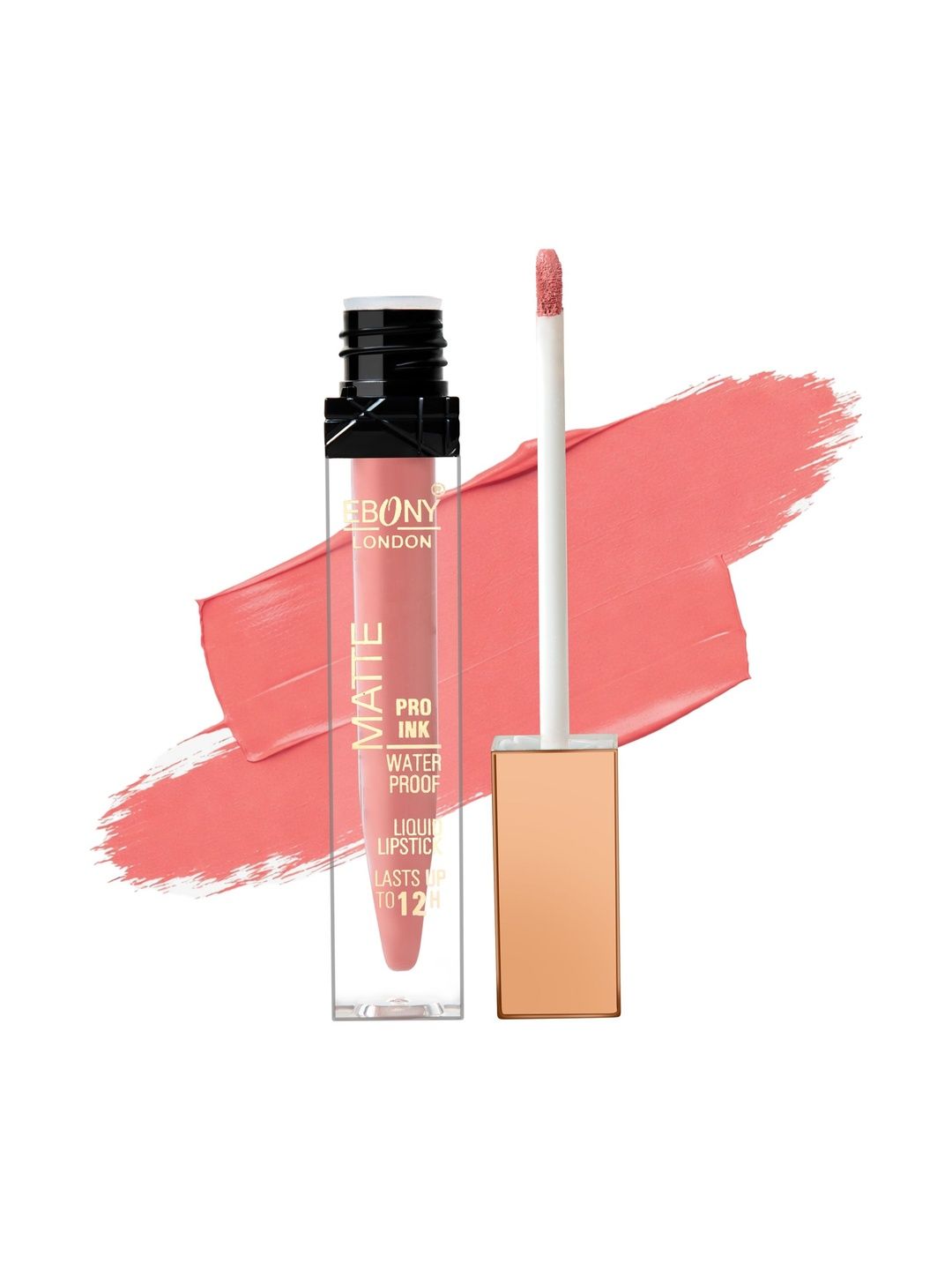 EBONY LONDON Matte Pro Ink Waterproof Matte Liquid Lipstick - 5 ml - Shade-18-picture-33