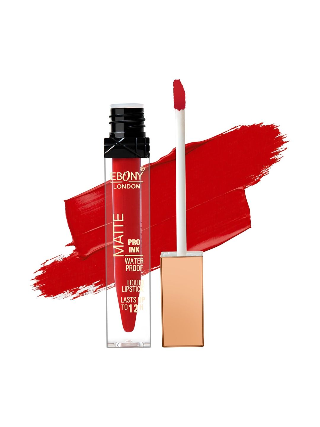 EBONY LONDON Matte Pro Ink Waterproof Matte Liquid Lipstick - 5 ml - Shade-02-picture-26
